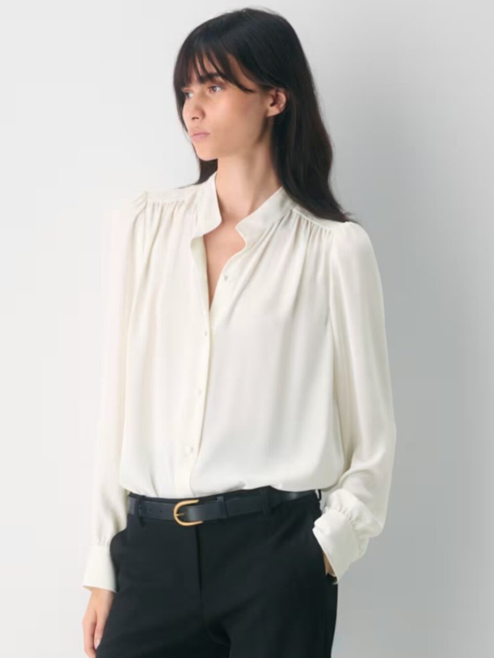 Wilfred  Delphine Blouse $110  Japanese crepe button-up blouse | M | Used